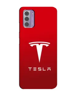 Чехол для Nokia G42 с картинкой «Tesla Red Classic»