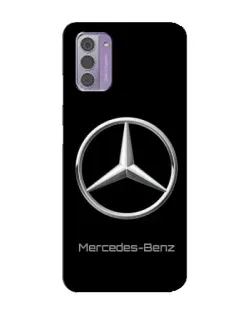 Чехол для Nokia G42 с картинкой «Mercedes Silver Logo»