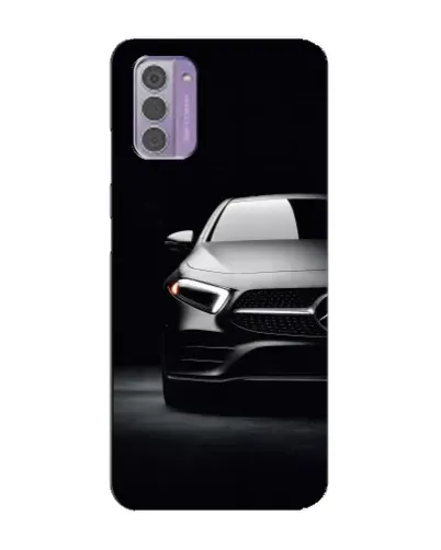 Чехол для Nokia G42 с картинкой «Свет фар Mercedes»