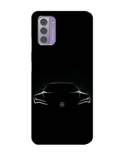 Чехол для Nokia G42 с картинкой «Mercedes — силуэт авто» Чехол для Nokia G42 с картинкой «Mercedes — силуэт авто»