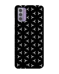 Чехол для Nokia G42 с картинкой «Mercedes паттерн звезд»