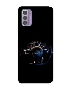 Чехол для Nokia G42 с картинкой «Салон Audi — руль» Чехол для Nokia G42 с картинкой «Салон Audi — руль»