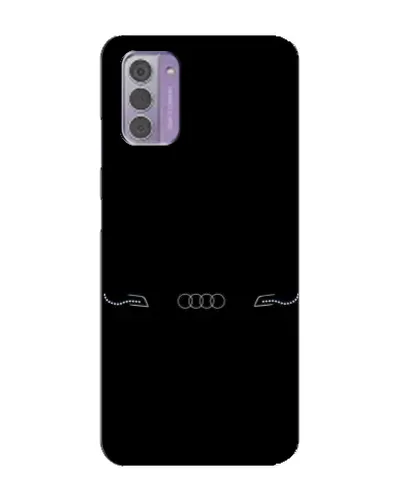 Чехол для Nokia G42 с картинкой «Audi — световой подпись»
