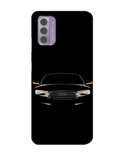 Чехол для Nokia G42 с картинкой «Audi — ночной контур»