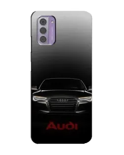 Чехол для Nokia G42 с картинкой «Audi — градиентный контур»