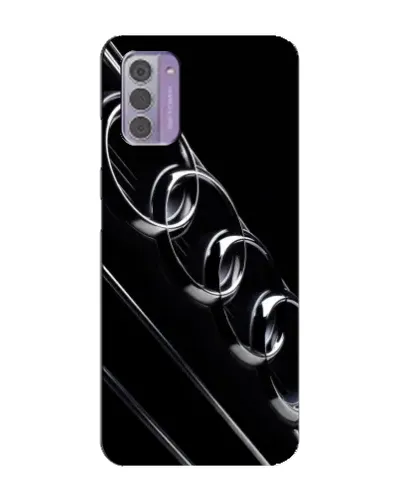 Чехол для Nokia G42 с картинкой «Audi — абстрактные кольца»