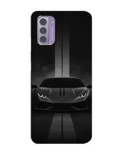 Чехол для Nokia G42 с картинкой «Lamborghini симметрия дорог»