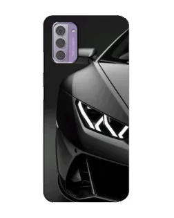 Чехол для Nokia G42 с картинкой «Lamborghini фары детализация»