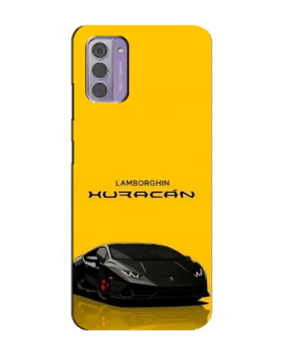 Чехол для Nokia G42 с картинкой «Lamborghini Huracan черный»