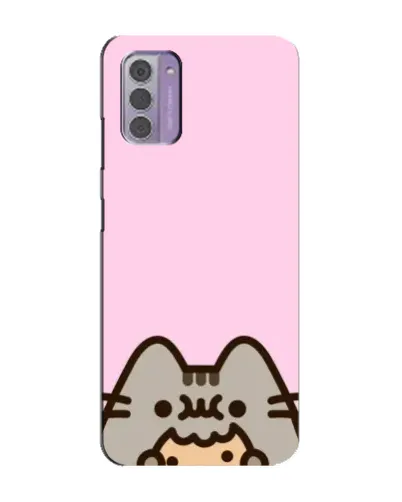 Чехол для Nokia G42 с картинкой «Pusheen и печенье»