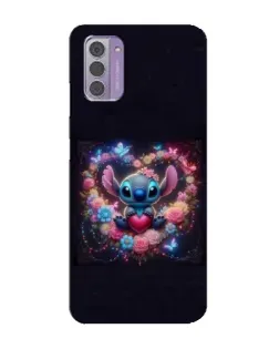 Чохол для Nokia G42 з картинкою «Stitch у квітах» Чохол для Nokia G42 з картинкою «Stitch у квітах»