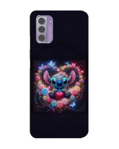 Чохол для Nokia G42 з картинкою «Stitch у квітах» Чохол для Nokia G42 з картинкою «Stitch у квітах»