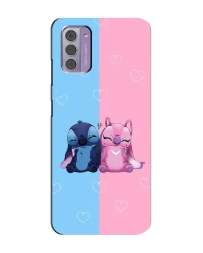 Чохол для Nokia G42 з картинкою «Stitch та Angel Love» Чохол для Nokia G42 з картинкою «Stitch та Angel Love»