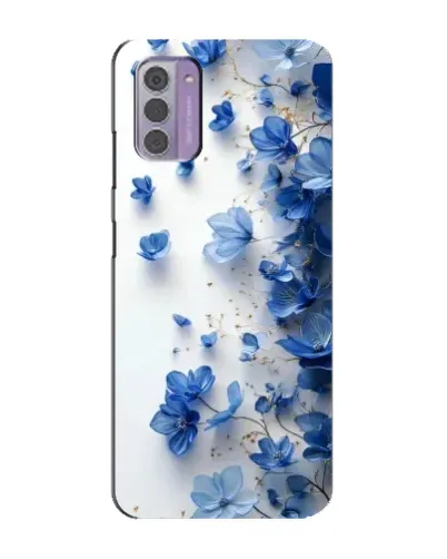 Чехол для Nokia G42 с картинкой «Голубой цветочный каскад» Чехол для Nokia G42 с картинкой «Голубой цветочный каскад»
