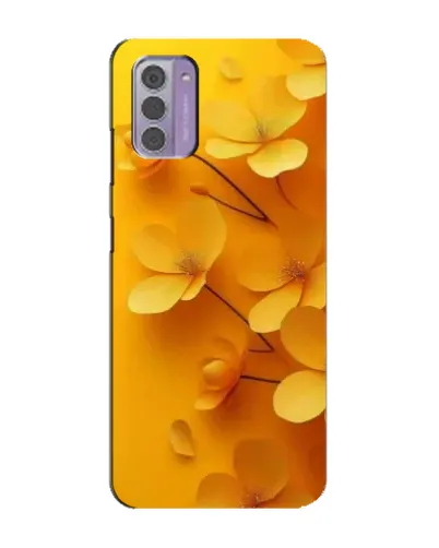 Чехол для Nokia G42 с картинкой «Золотые лепестки» Чехол для Nokia G42 с картинкой «Золотые лепестки»
