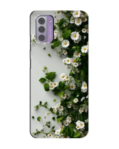 Чехол для Nokia G42 с картинкой «Ветка мелких белых цветов» Чехол для Nokia G42 с картинкой «Ветка мелких белых цветов»