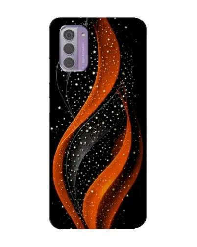 Чехол для Nokia G42 с картинкой «Огненная звездная волна»