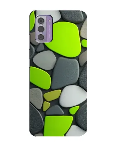 Чехол для Nokia G42 с картинкой «Яркая неоновая галька»