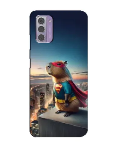 Чехол для Nokia G42 с картинкой «Капи-мен супергерой»