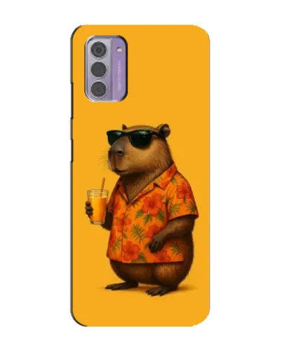 Чехол для Nokia G42 с картинкой «Капибара на отдыхе»