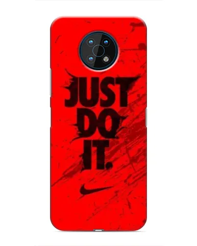 Чехол для Nokia G50 с картинкой «Nike Just Do It»