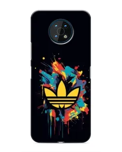 Чехол для Nokia G50 с картинкой «Adidas Splash»