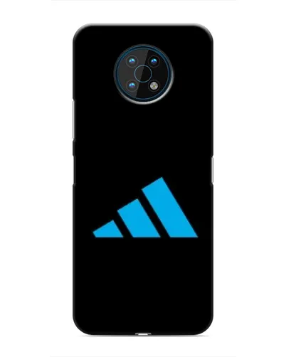 Чехол для Nokia G50 с картинкой «Adidas Cyan Logo»