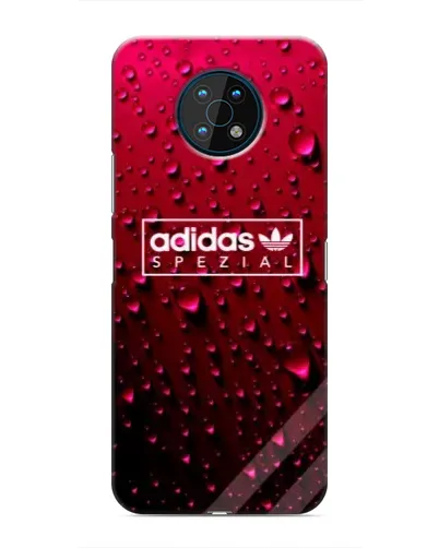 Чехол для Nokia G50 с картинкой «Adidas Gold Marble»