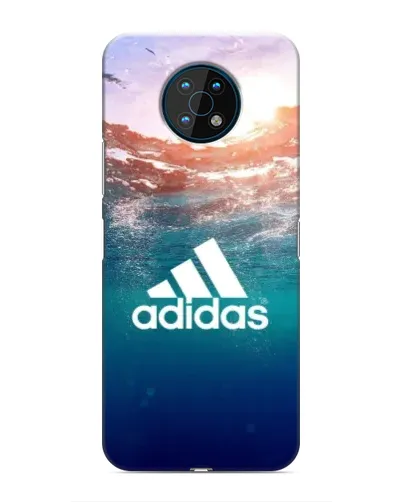 Чехол для Nokia G50 с картинкой «Океанская глубина адидас»