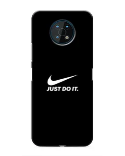 Чехол для Nokia G50 с картинкой «Минимализм от Nike» Чехол для Nokia G50 с картинкой «Минимализм от Nike»