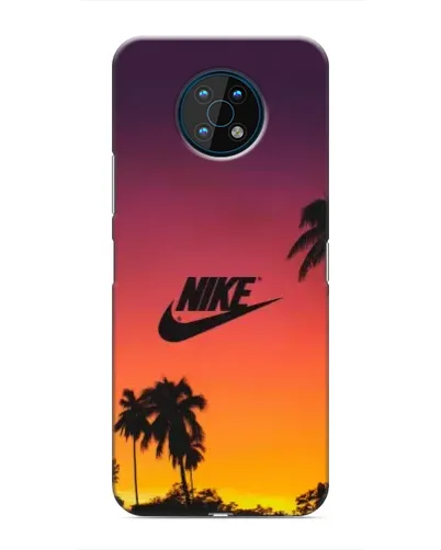 Чехол для Nokia G50 с картинкой «Nike на закате солнца»