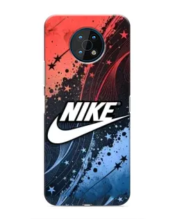Чехол для Nokia G50 с картинкой «Градиентный принт Найк» Чехол для Nokia G50 с картинкой «Градиентный принт Найк»