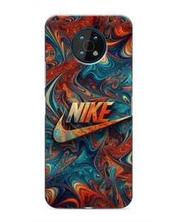 Чехол для Nokia G50 с картинкой «Nike в абстракции» Чехол для Nokia G50 с картинкой «Nike в абстракции»