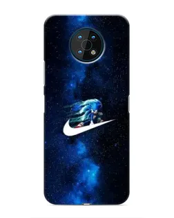 Чехол для Nokia G50 с картинкой «Звездный путь Nike» Чехол для Nokia G50 с картинкой «Звездный путь Nike»
