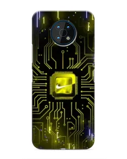 Чехол для Nokia G50 с картинкой «Nike — золотая искра» Чехол для Nokia G50 с картинкой «Nike — золотая искра»