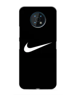 Чехол для Nokia G50 с картинкой «Минималистический Найк» Чехол для Nokia G50 с картинкой «Минималистический Найк»