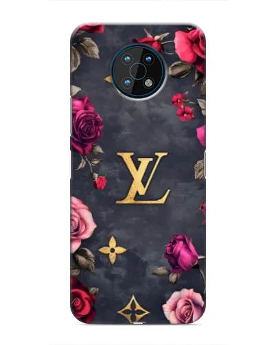 Чехол для Nokia G50 с картинкой «Цветочный Louis Vuitton»