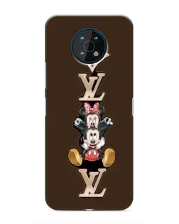 Чехол для Nokia G50 с картинкой «LV и Микки Маус» Чехол для Nokia G50 с картинкой «LV и Микки Маус»