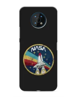 Чехол для Nokia G50 с картинкой «NASA — эмблема миссии»