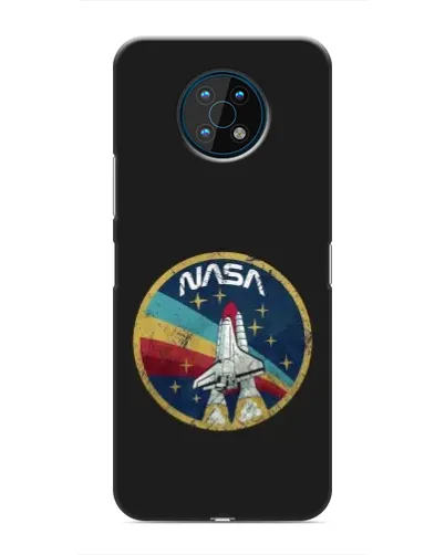 Чехол для Nokia G50 с картинкой «NASA — эмблема миссии»