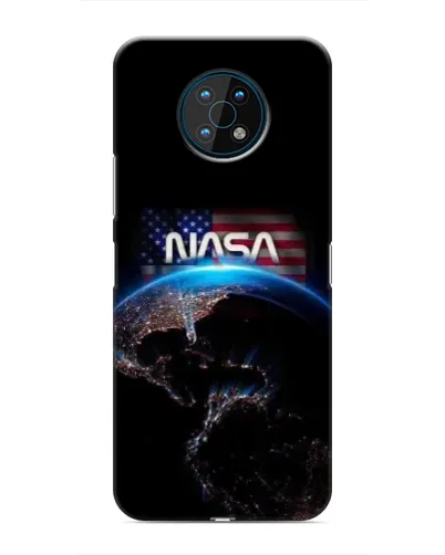 Чехол для Nokia G50 с картинкой «Земля из космоса NASA»