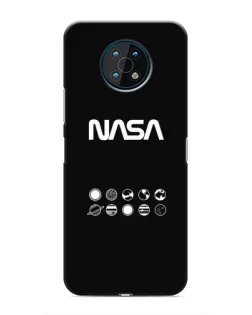 Чехол для Nokia G50 с картинкой «NASA — технический принт» Чехол для Nokia G50 с картинкой «NASA — технический принт»