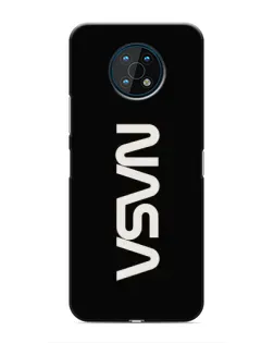 Чехол для Nokia G50 с картинкой «NASA — вертикальный логотип» Чехол для Nokia G50 с картинкой «NASA — вертикальный логотип»