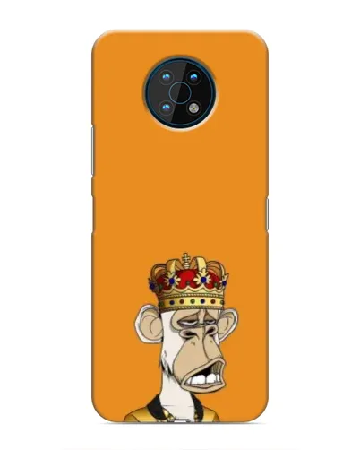 Чехол для Nokia G50 с картинкой «Золотая обезьяна Bored Ape»