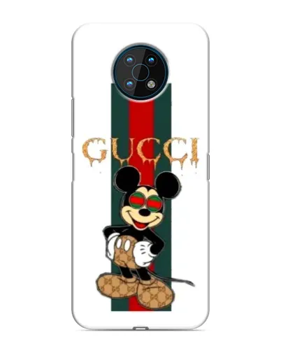 Чохол для Nokia G50 з картинкою «Міккі Маус Gucci — смуги» Чохол для Nokia G50 з картинкою «Міккі Маус Gucci — смуги»