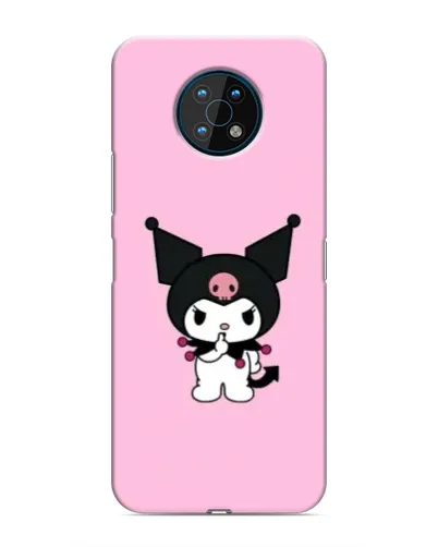 Чехол для Nokia G50 с картинкой «Kuromi — розовая нежность»