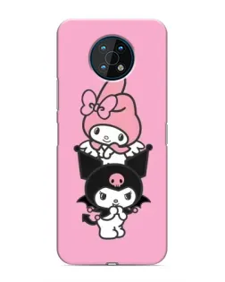 Чехол для Nokia G50 с картинкой «My Melody и Kuromi»