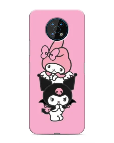 Чехол для Nokia G50 с картинкой «My Melody и Kuromi»