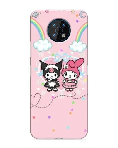 Чехол для Nokia G50 с картинкой «My Melody и Kuromi»