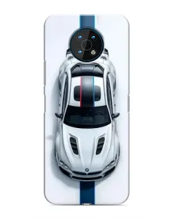 Чехол для Nokia G50 с картинкой «Вид сверху — BMW M» Чехол для Nokia G50 с картинкой «Вид сверху — BMW M»